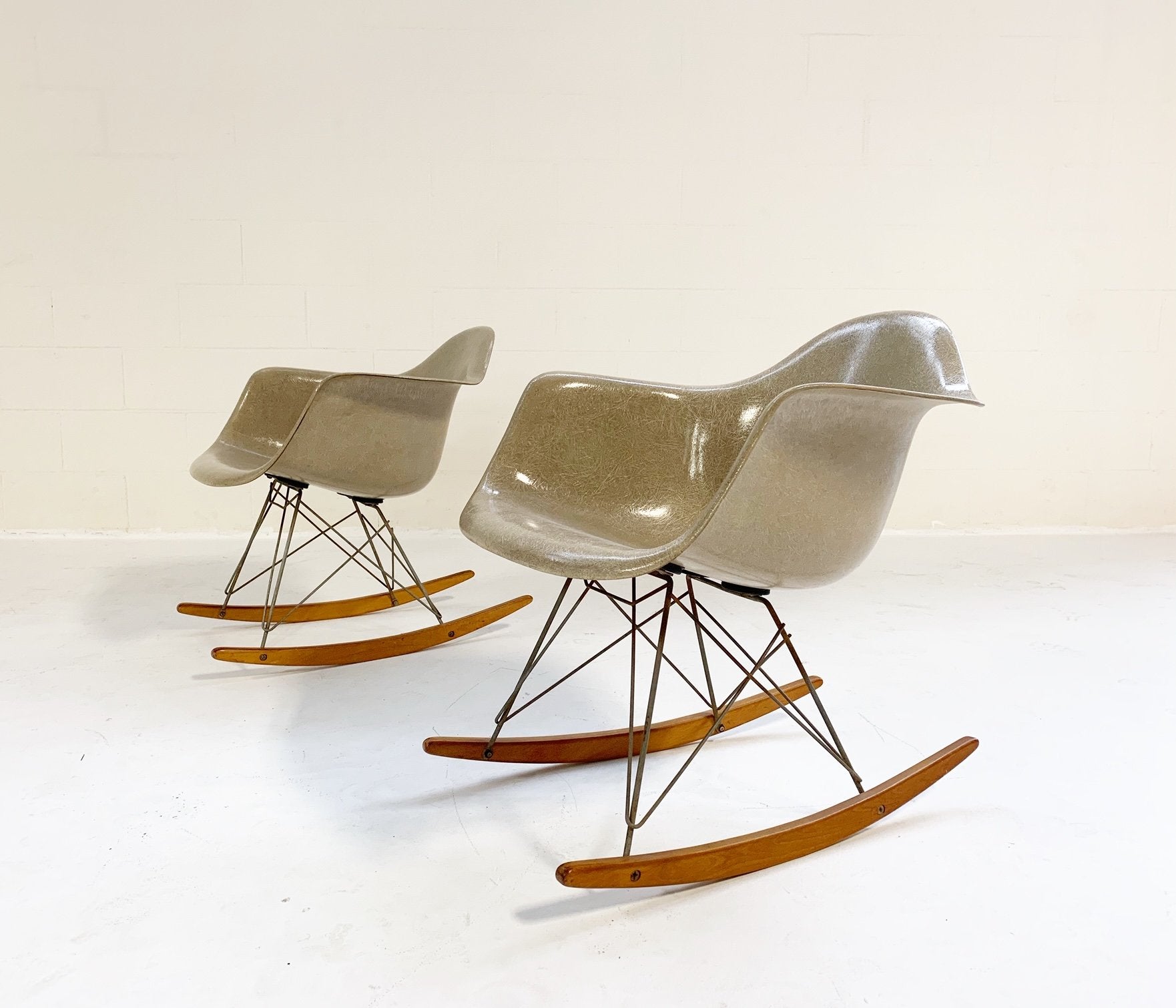 Charles and Ray Eames for Herman Miller RAR Rocking Chairs