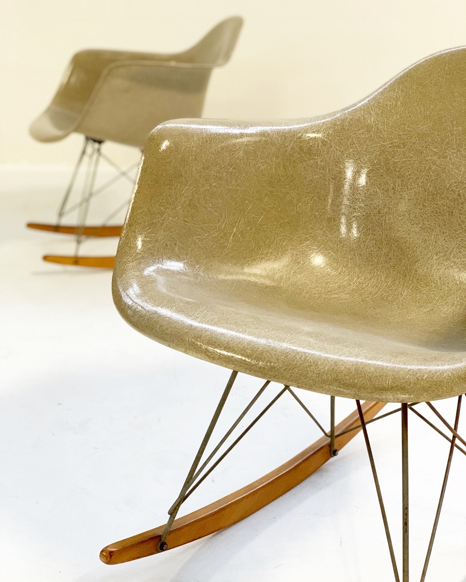 Charles and Ray Eames for Herman Miller RAR Rocking Chairs