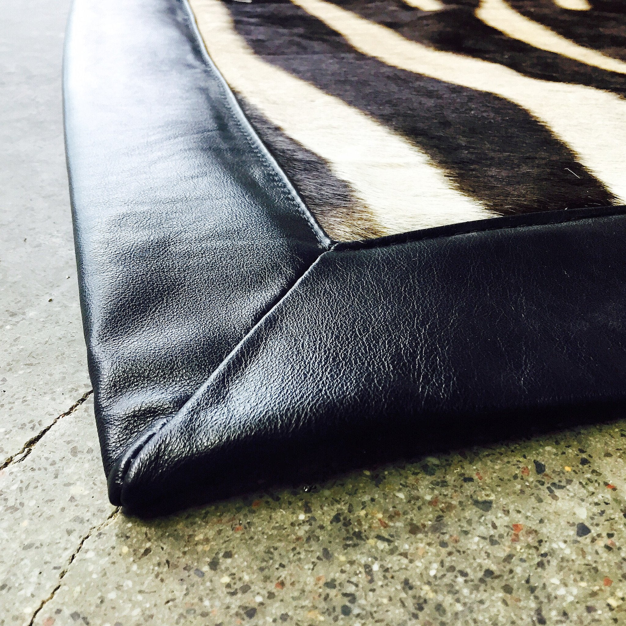 ONE OF A KIND ZEBRA AREA RUG - Kingston