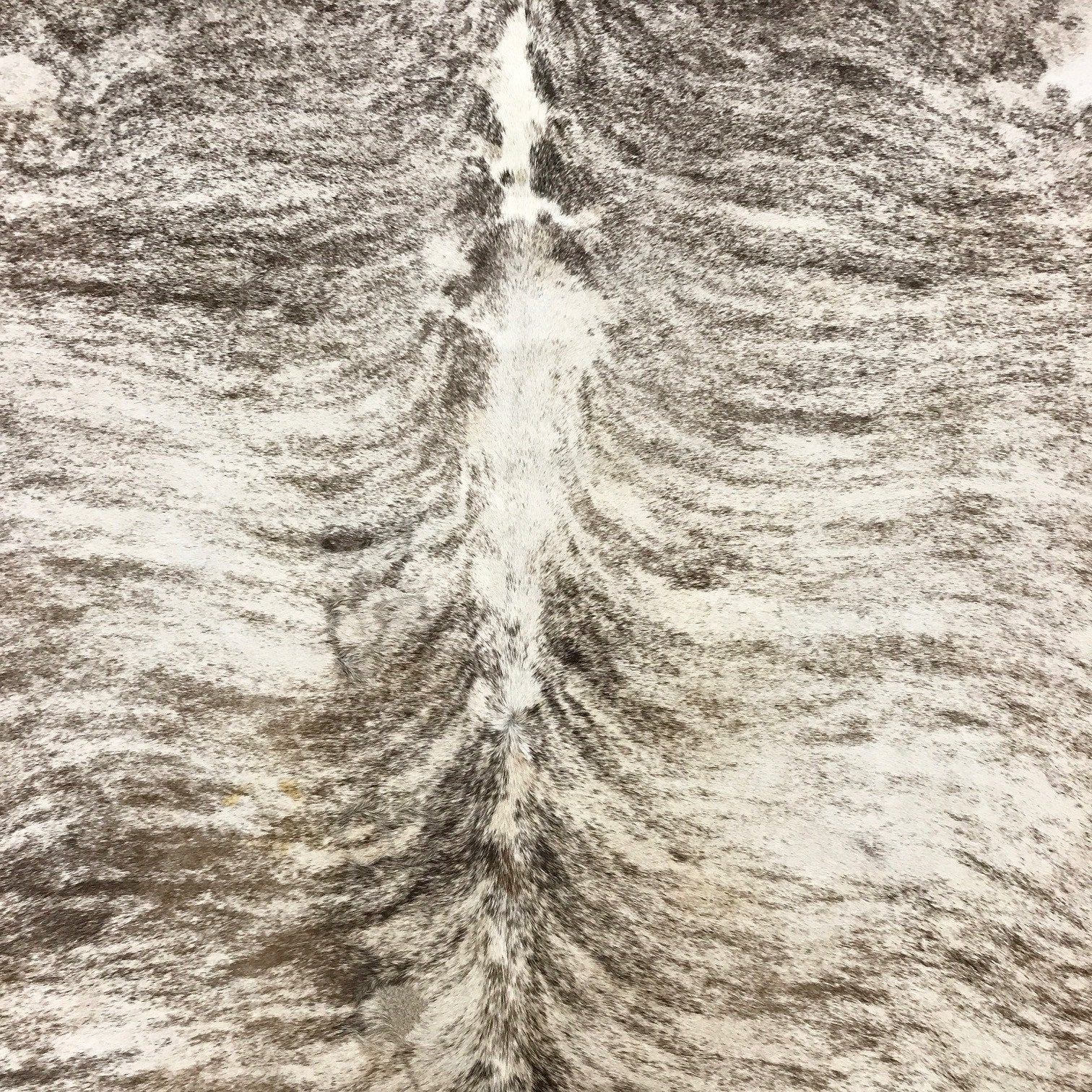 GREY BRINDLE COWHIDE RUG - SHACKELFORD