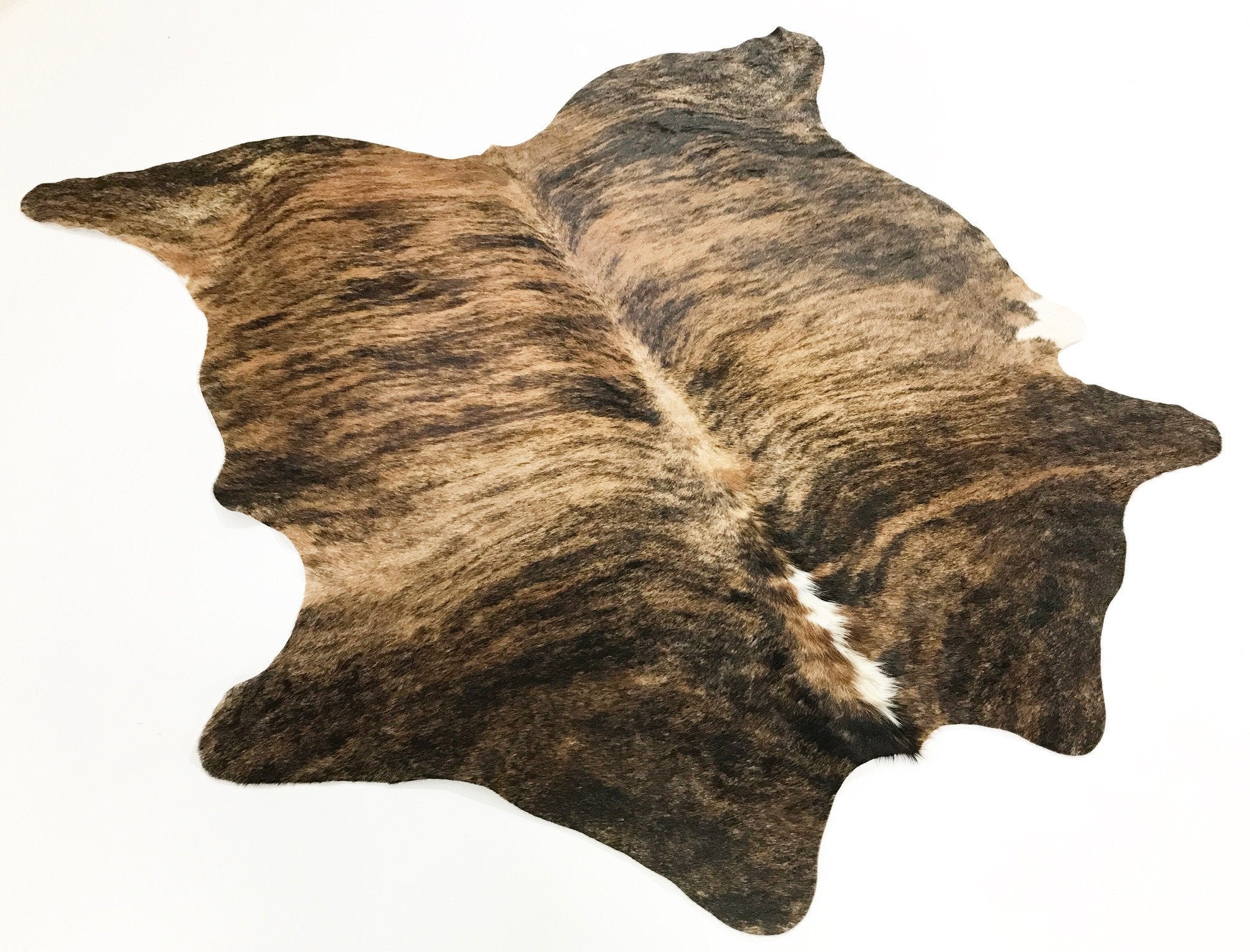 BRINDLE COWHIDE RUG - RIPLEY