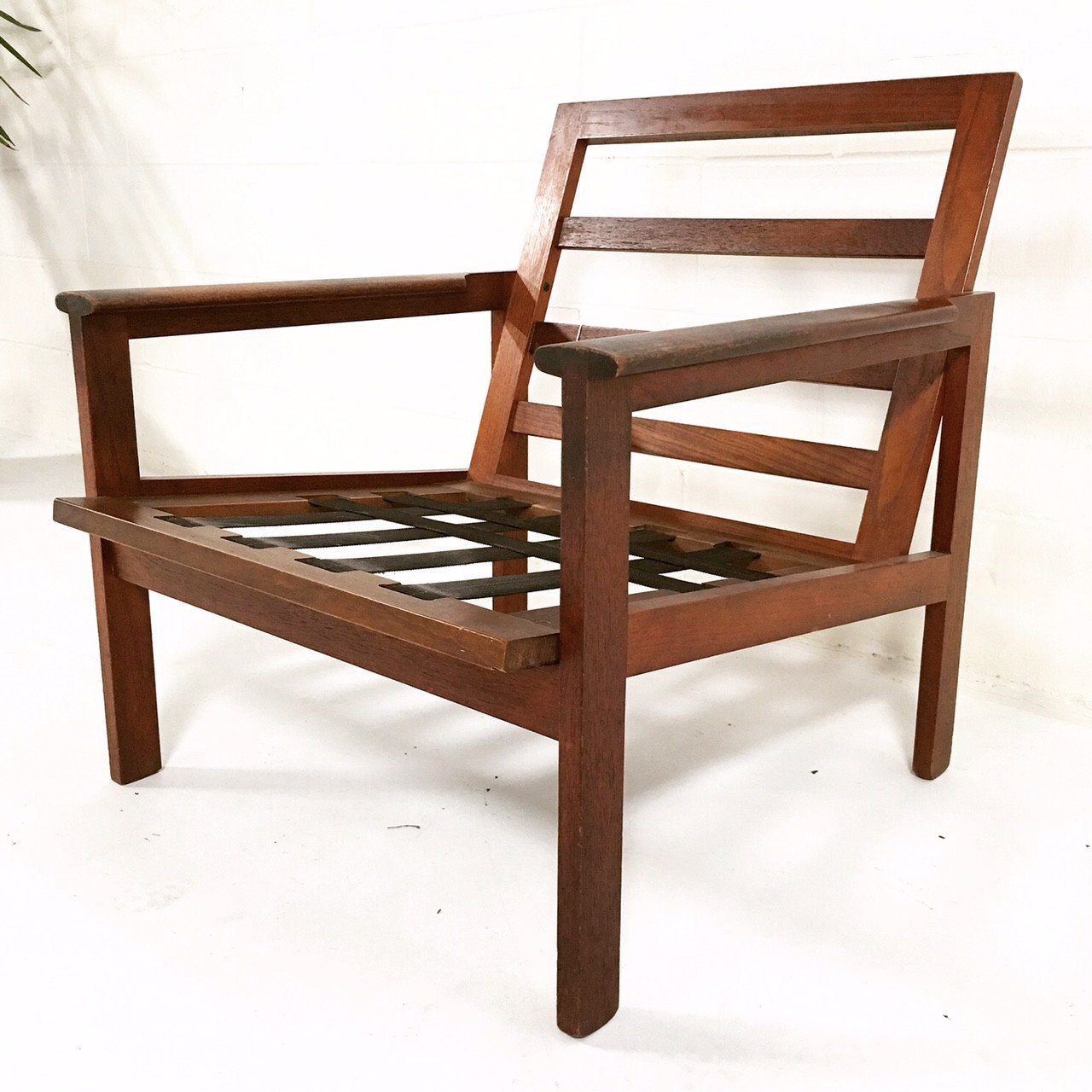 Illum Wikkelsø Lounge Chair with Ivory Cowhide Cushions