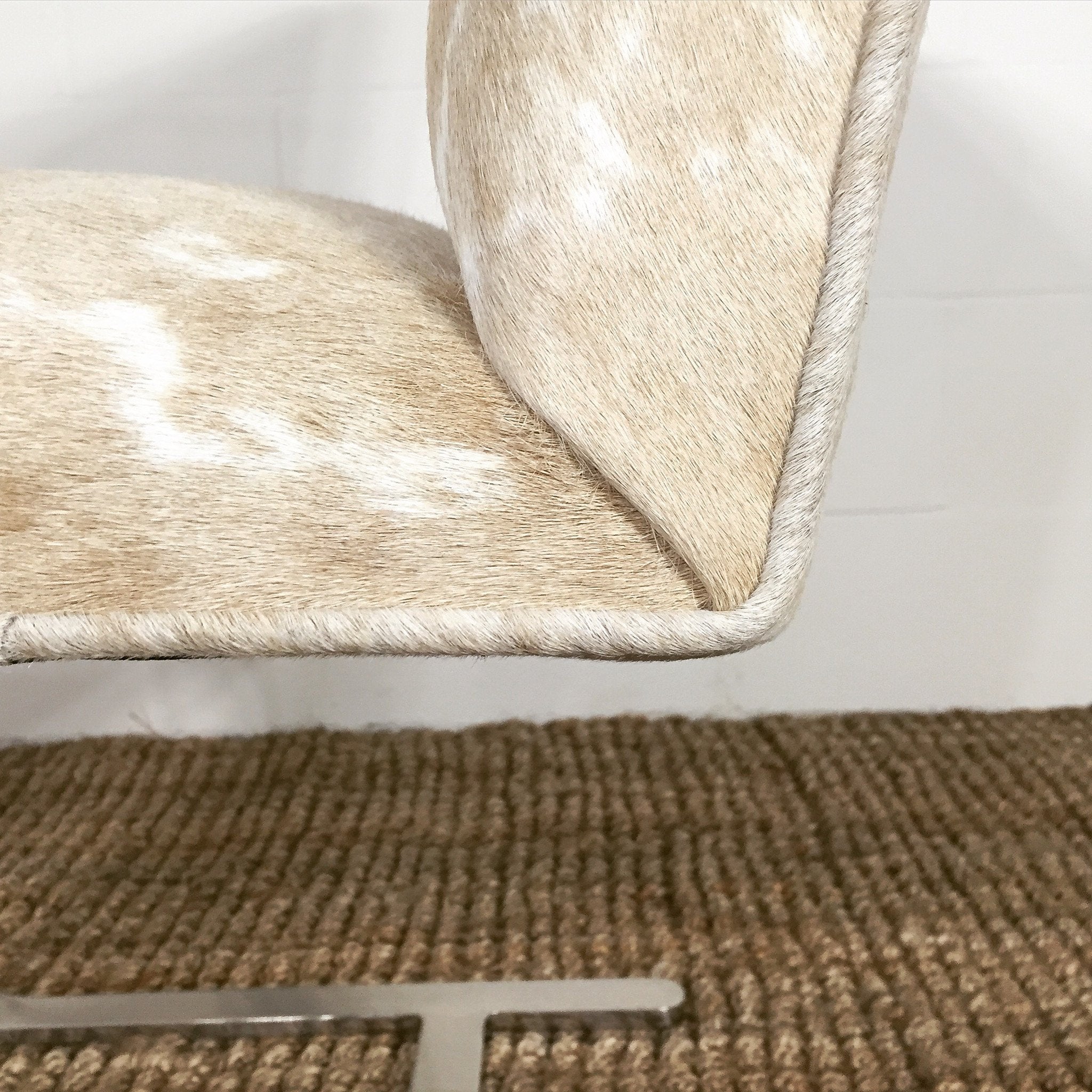 Mies Van Der Rohe Brno Chairs for Knoll in Brazilian Cowhide