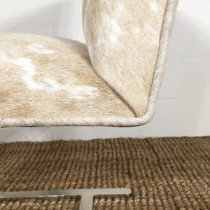 Mies Van Der Rohe Brno Chairs for Knoll in Brazilian Cowhide