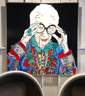 John O'Hara. Iris. 69x69"
