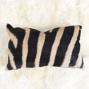ZEBRA HIDE PILLOW, NO. 63