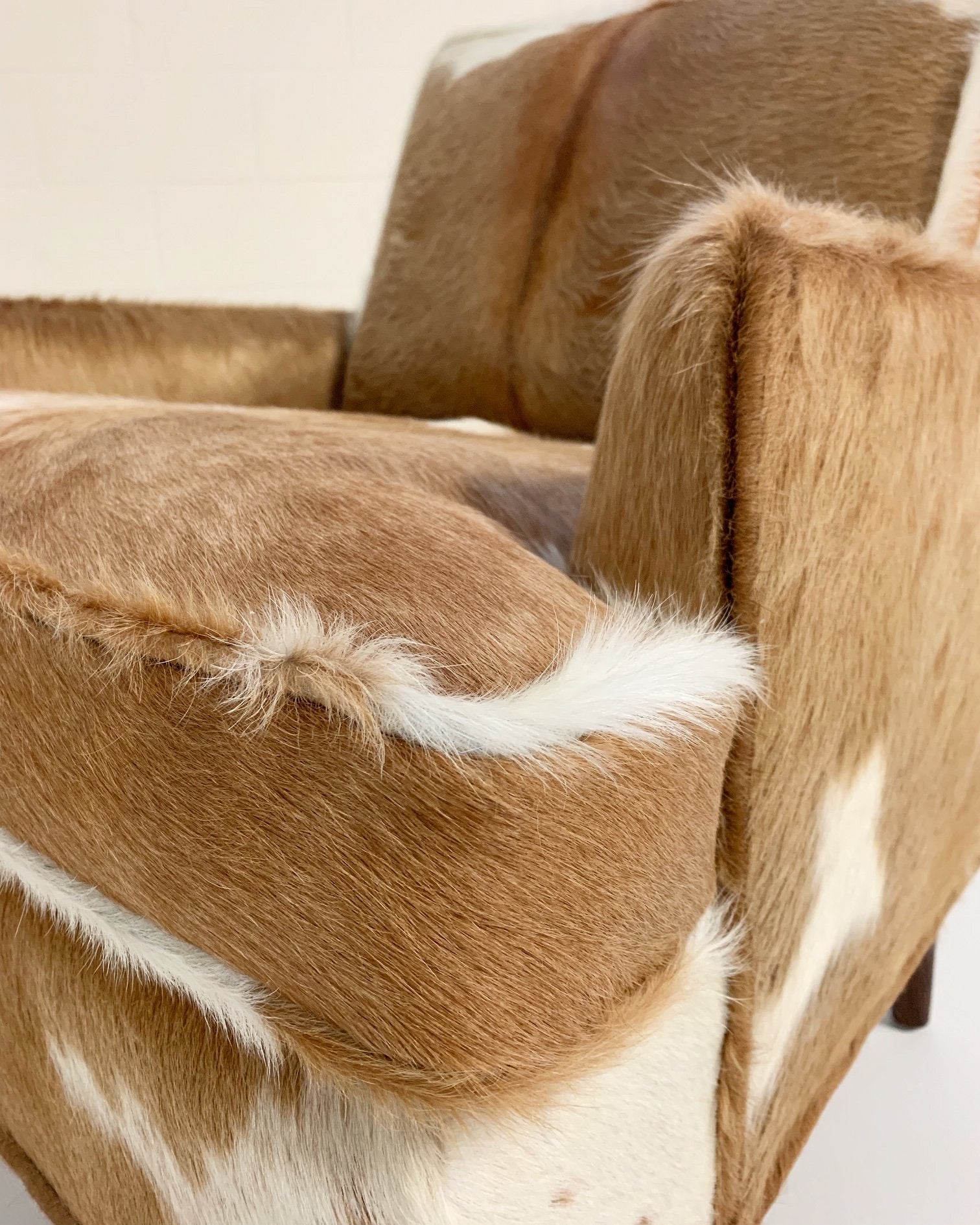 Flair Inc. Lounge Chairs in Brazilian Cowhide