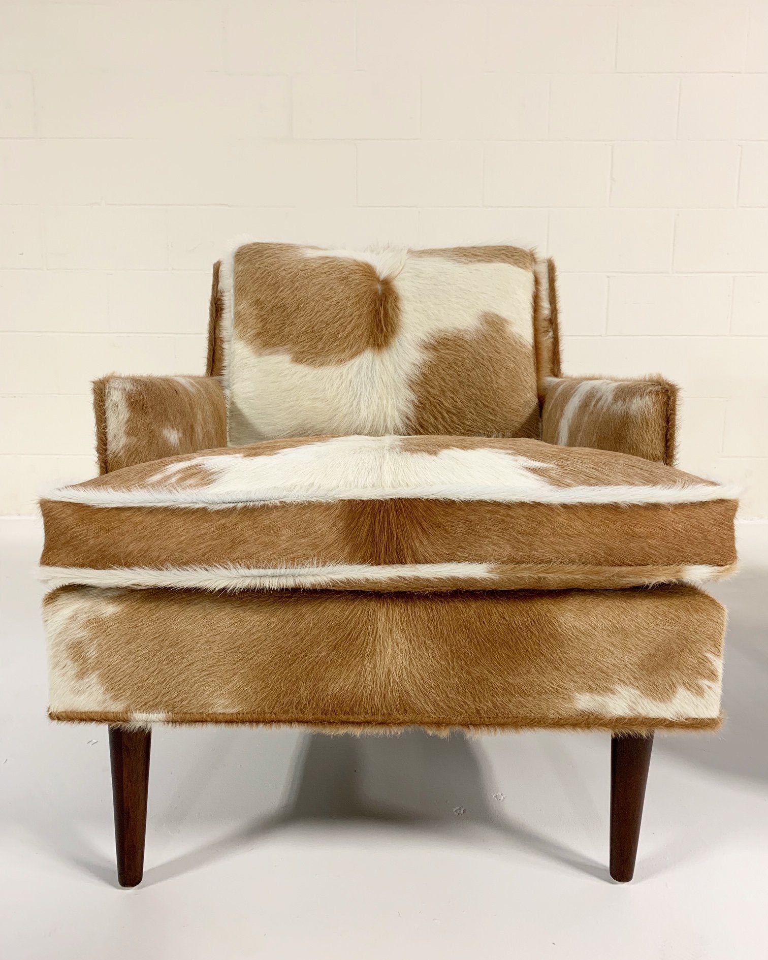 Flair Inc. Lounge Chairs in Brazilian Cowhide