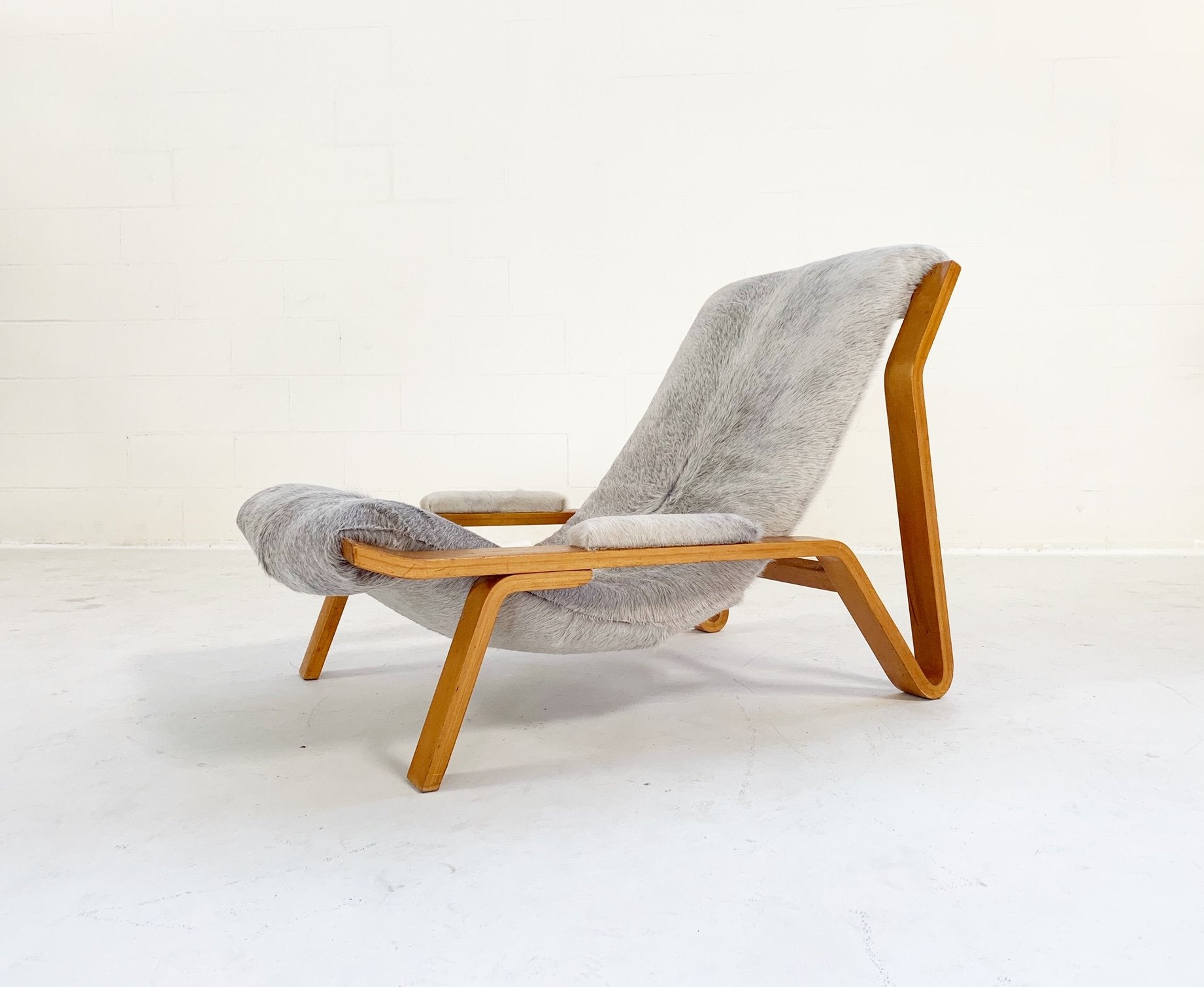 Harvey Probber Suspension Chair in Brazilian Cowhide