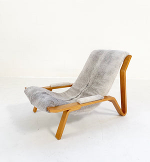 Harvey Probber Suspension Chair in Brazilian Cowhide