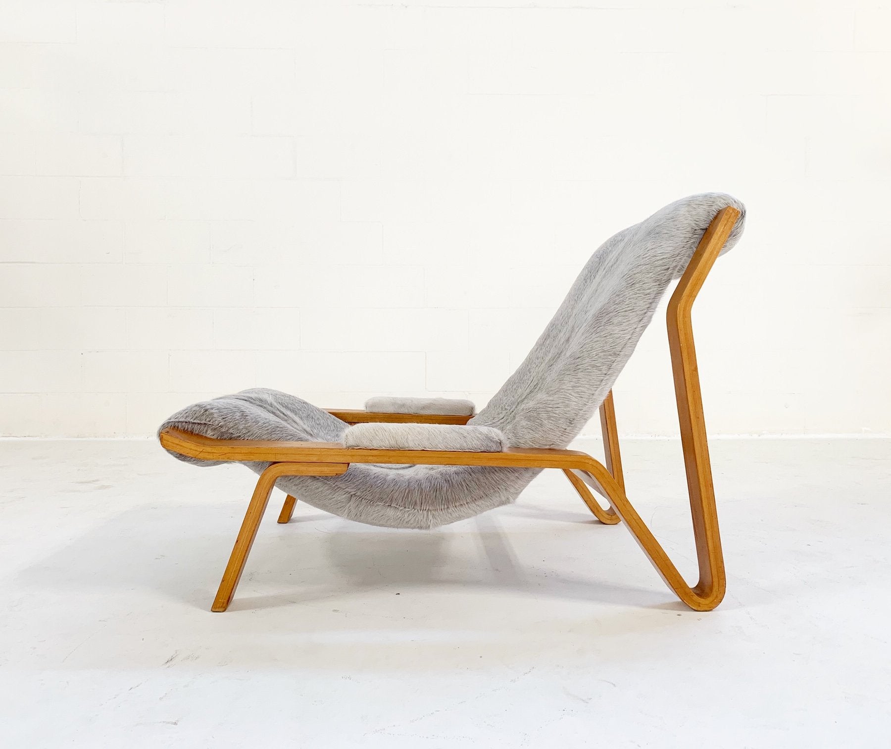 Harvey Probber Suspension Chair in Brazilian Cowhide
