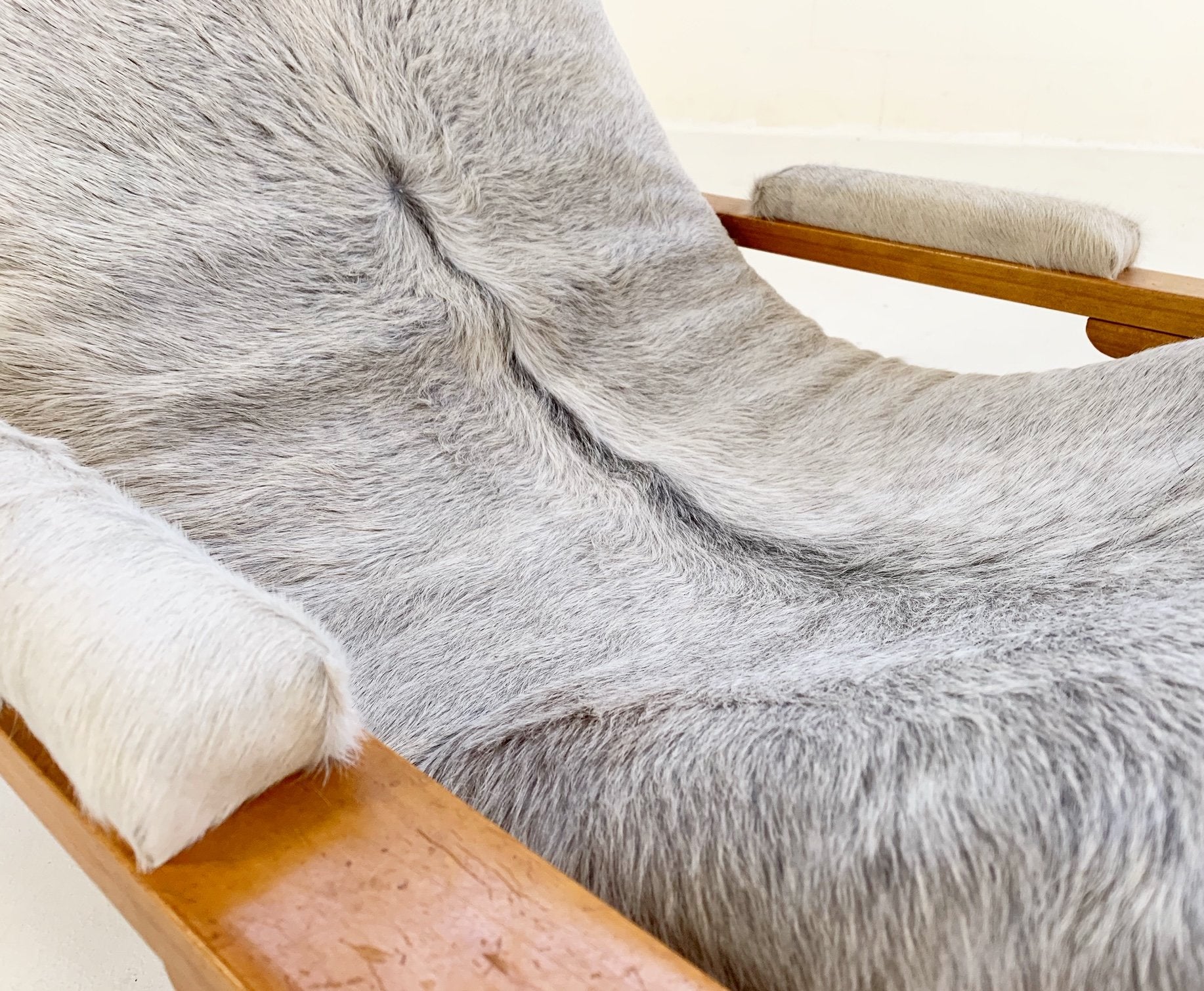 Harvey Probber Suspension Chair in Brazilian Cowhide