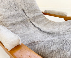 Harvey Probber Suspension Chair in Brazilian Cowhide