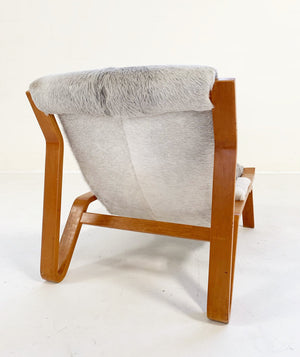 Harvey Probber Suspension Chair in Brazilian Cowhide