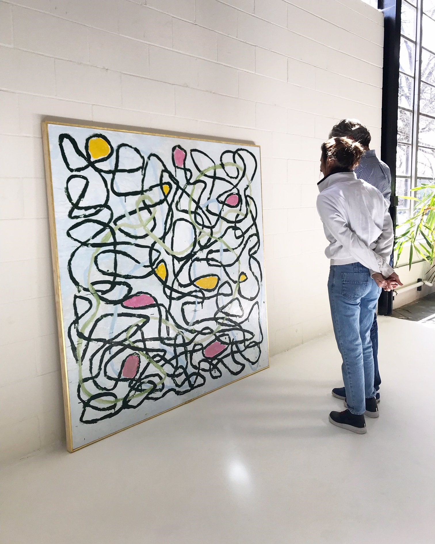 John O'Hara. Lines 148. 68x68"