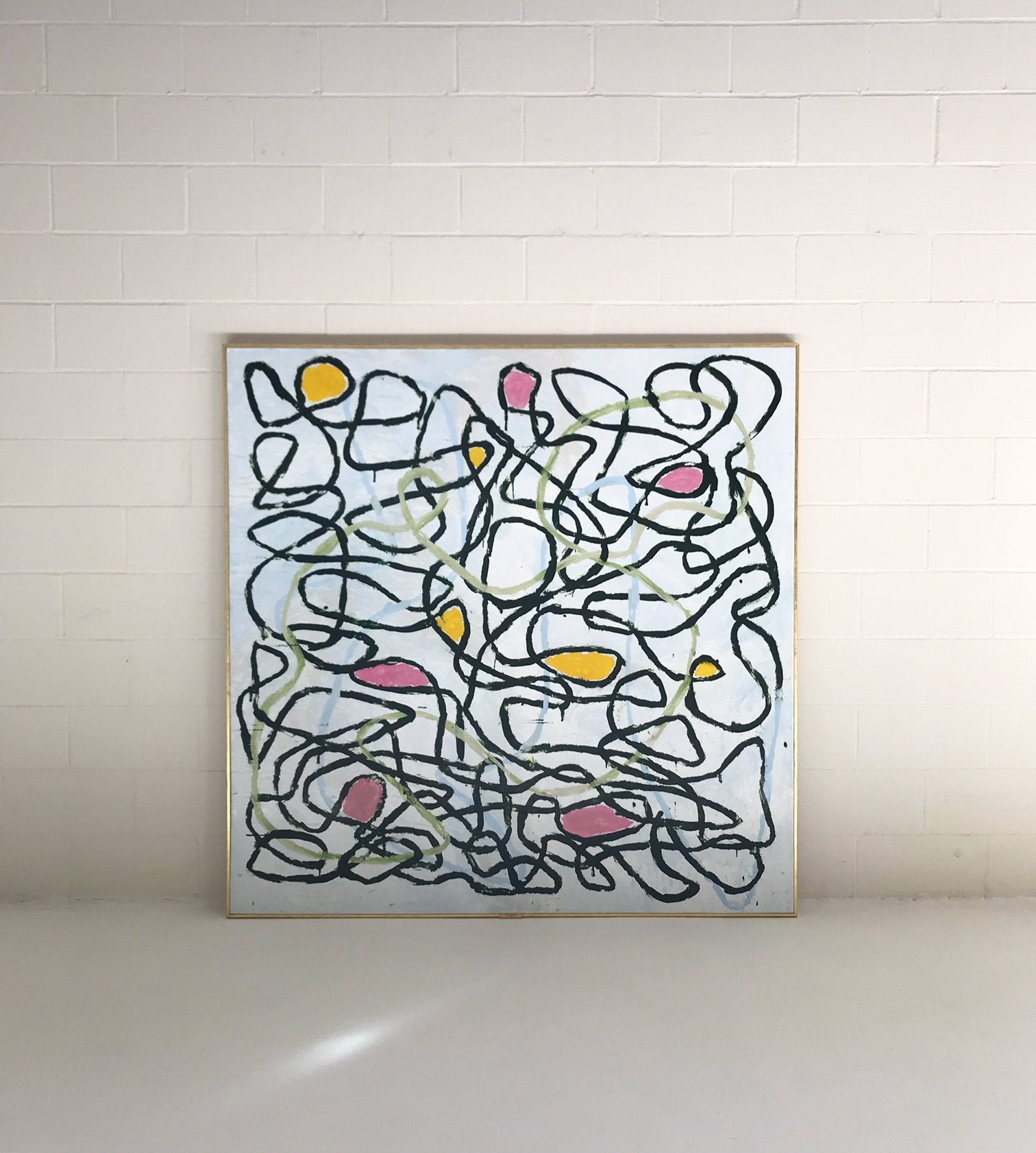 John O'Hara. Lines 148. 68x68"