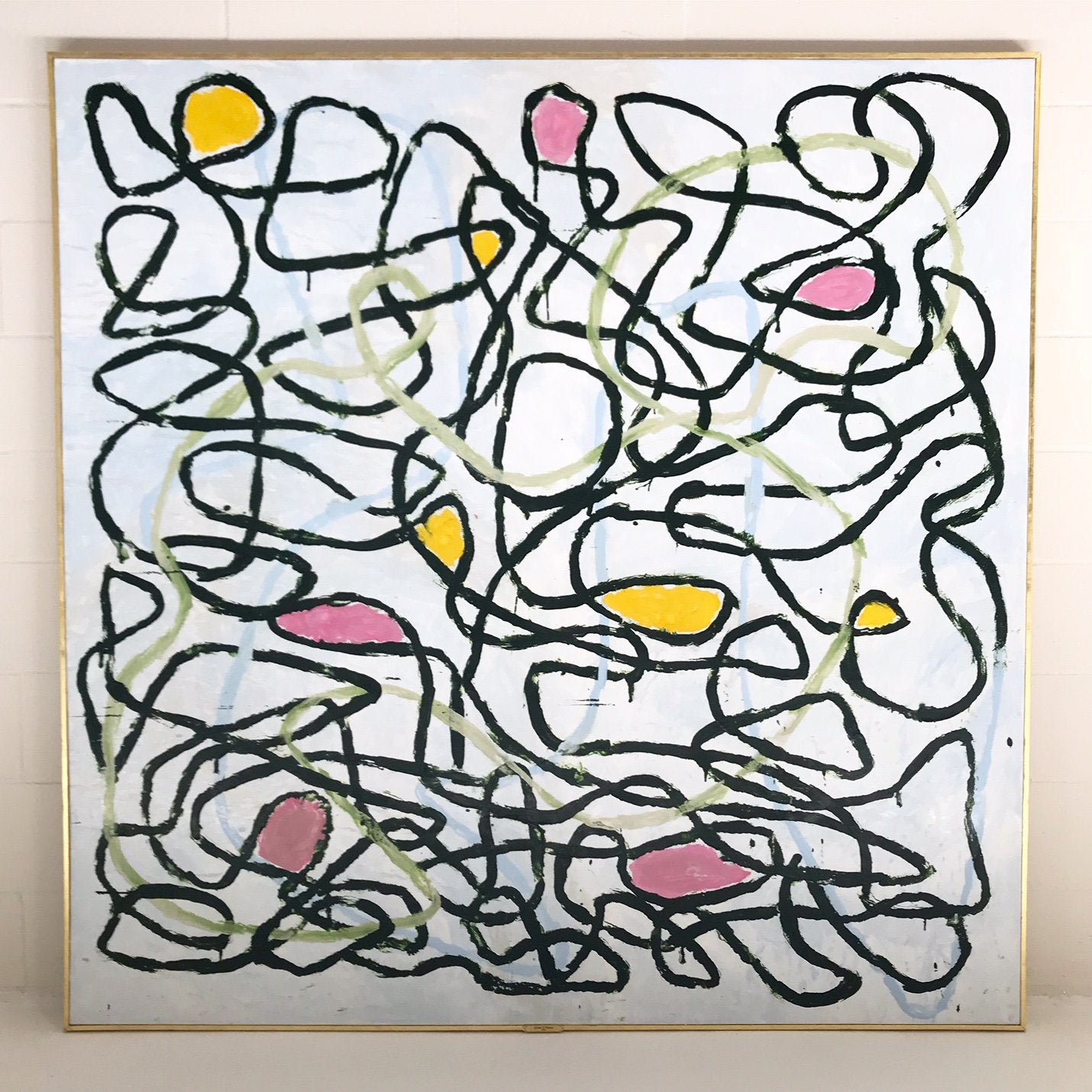 John O'Hara. Lines 148. 68x68"