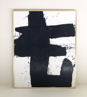 John O'Hara. Tar. 49.5x61.5"