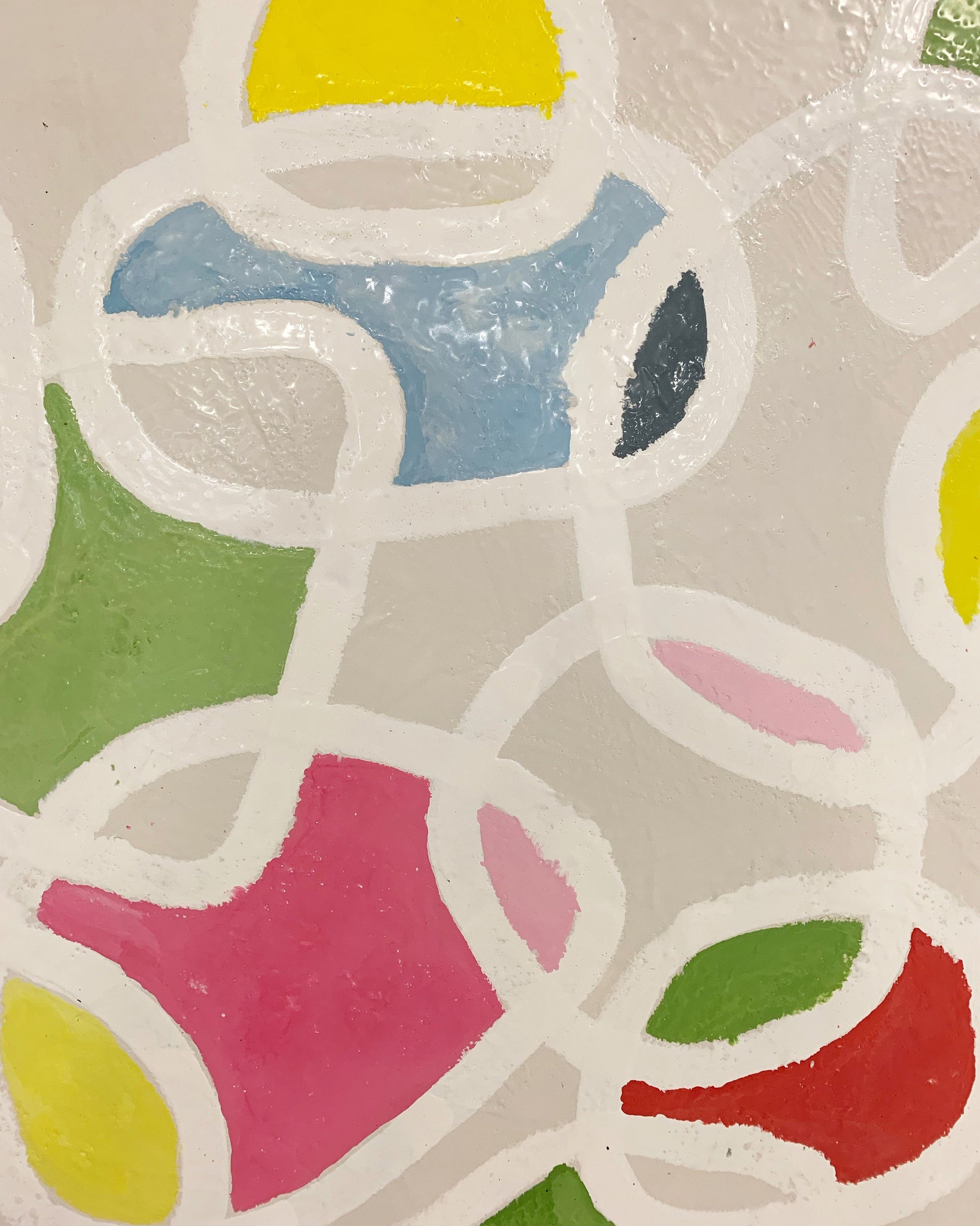 John O'Hara. Color Series 14. 2 Panel Work. 32x42"