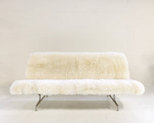 Charles and Ray Eames for Herman Miller Model 3473 Sofa, in Brazilian Sheepskin