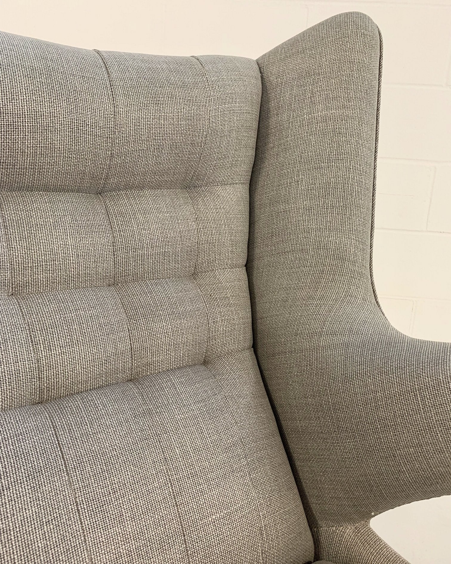 Important Pair of Hans Wegner for A.P. Stolen Papa Bear Chairs with Ottomans