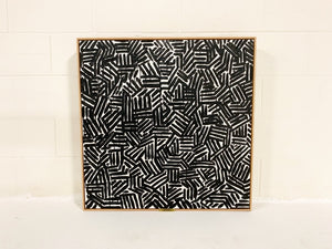John O'Hara. Zebra 1952. 31x31"
