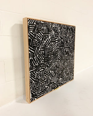 John O'Hara. Zebra 1952. 31x31"