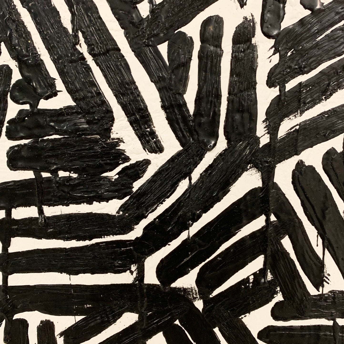 John O'Hara. Zebra 1952. 31x31"