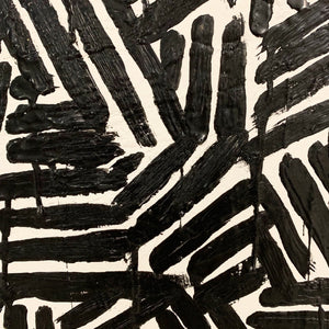 John O'Hara. Zebra 1952. 31x31"