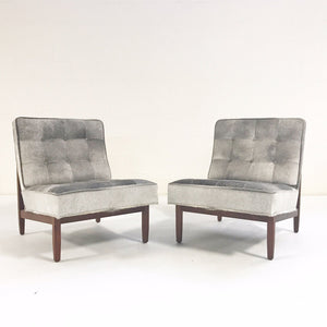 Florence Knoll Lounge Chairs in Brazilian Cowhide
