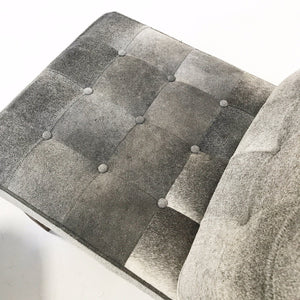 Florence Knoll Lounge Chairs in Brazilian Cowhide