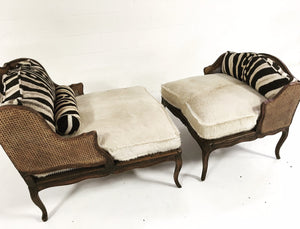 18th Century Louis XV Two-Piece Duchesse Brisee