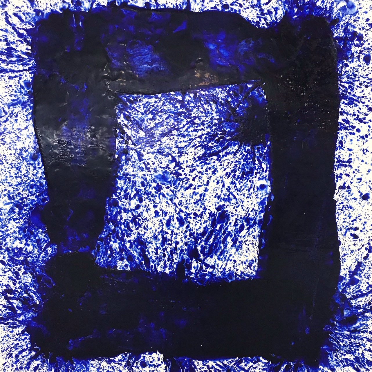 John O'Hara. Blue 30. 49x49"