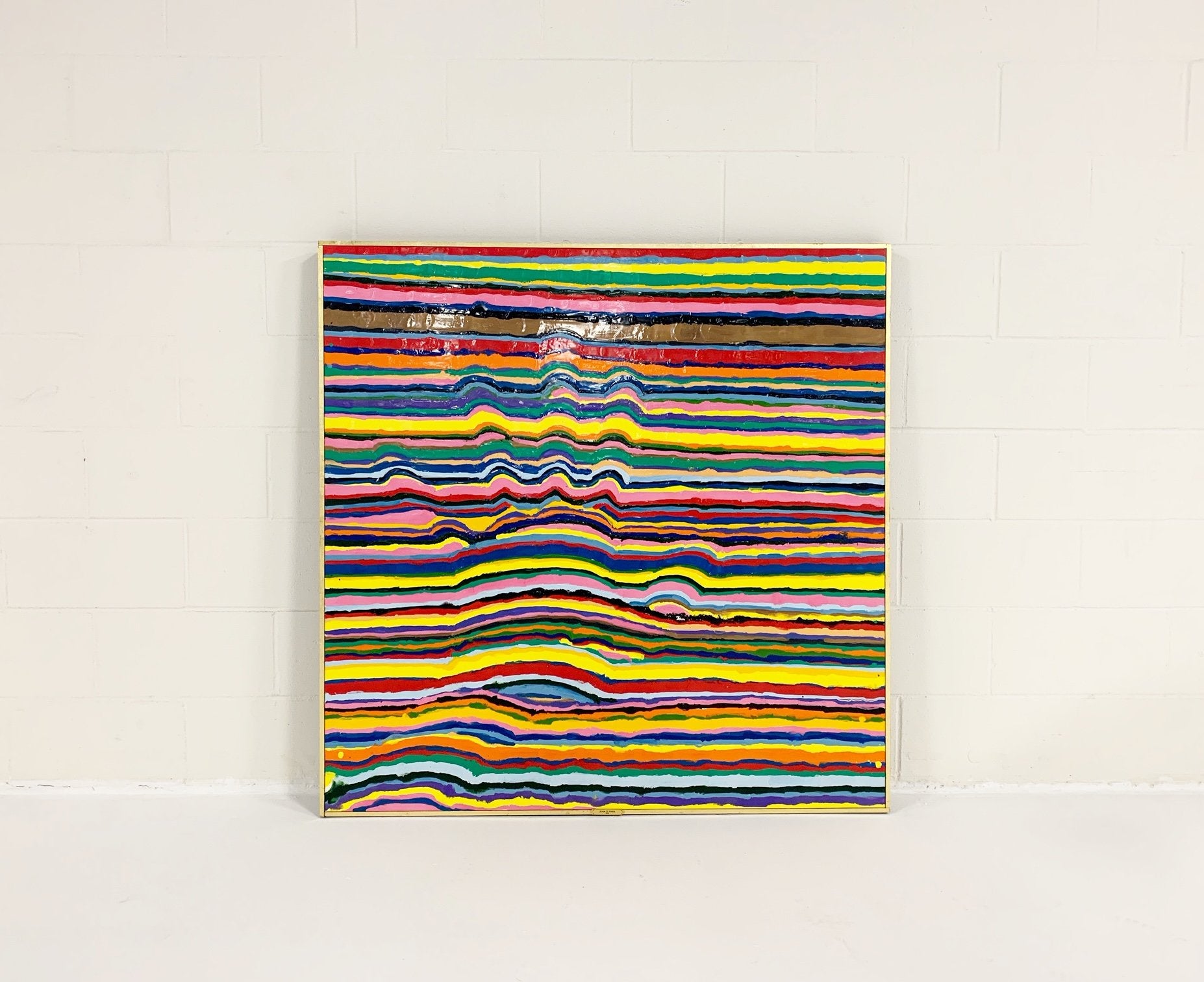 John O'Hara. Can I Give You A Hand. 49x49"