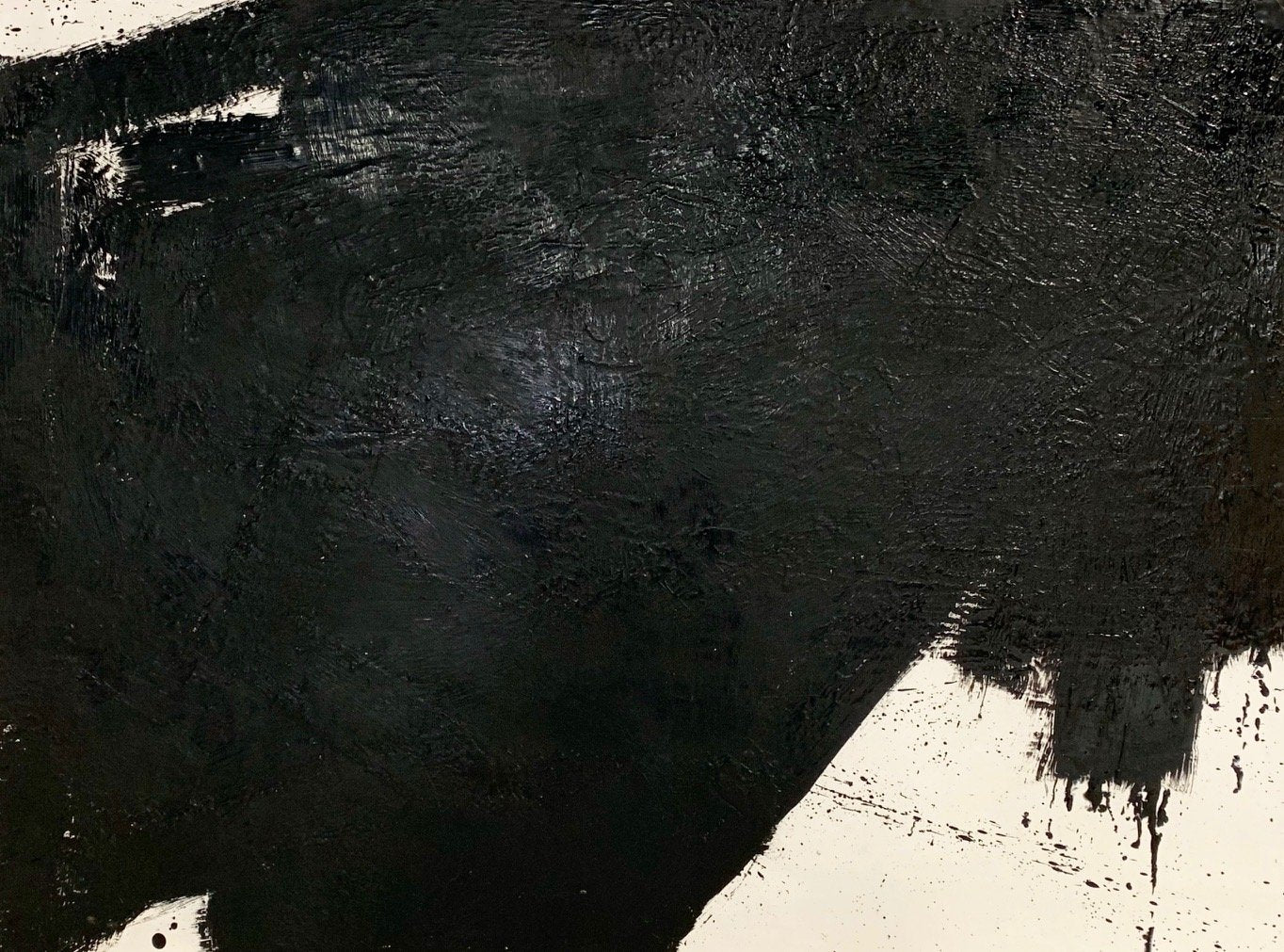 John O'Hara. Tar, 3. 49.25x37.25"