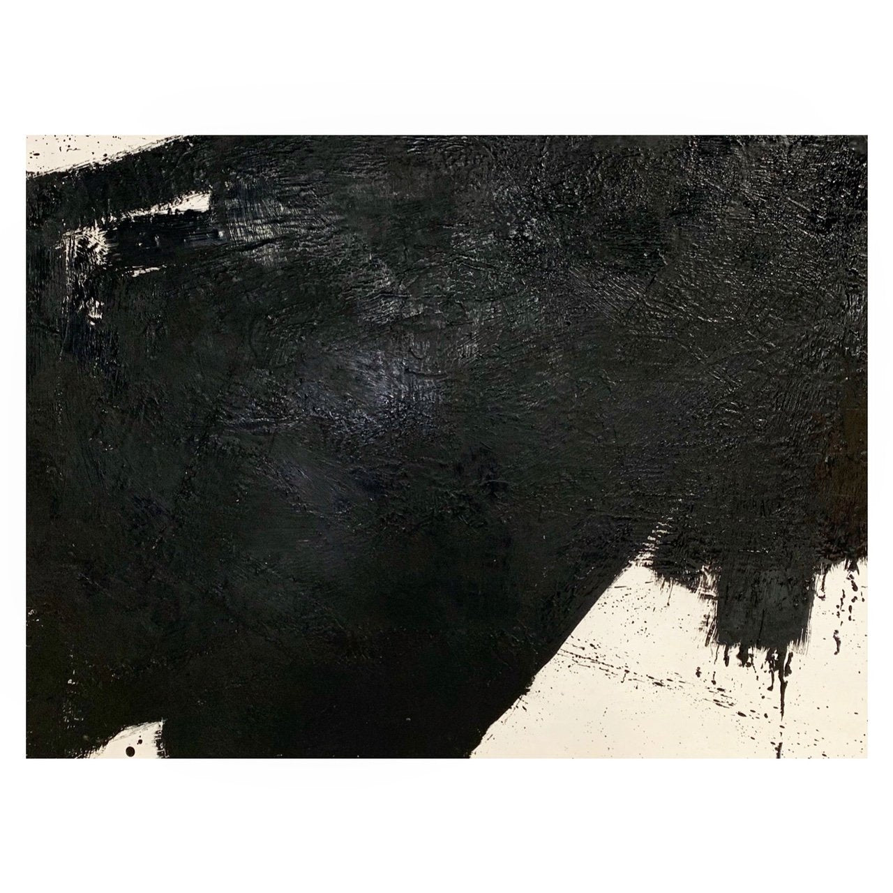 John O'Hara. Tar, 3. 49.25x37.25"