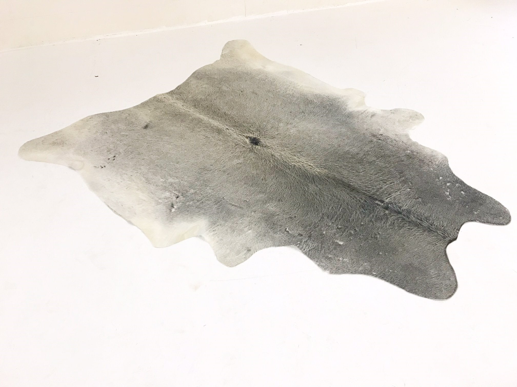 SALT & PEPPER COWHIDE RUG - CLEBURNE
