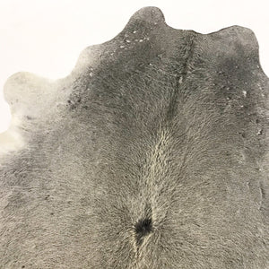 SALT & PEPPER COWHIDE RUG - CLEBURNE