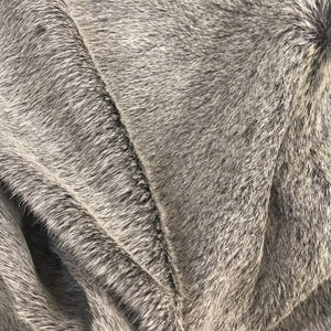 SALT & PEPPER COWHIDE RUG - CLEBURNE