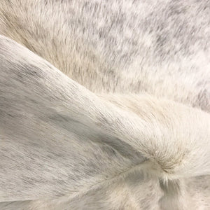 SALT & PEPPER COWHIDE RUG - BUTTE