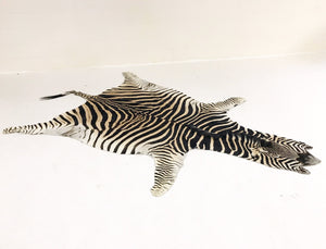 ZEBRA HIDE RUG - Ben Hill