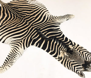 ZEBRA HIDE RUG - Ben Hill