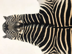 ZEBRA HIDE RUG - Fergus