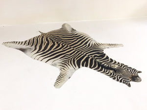 ZEBRA HIDE RUG - Navajo