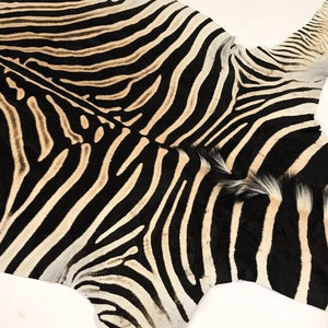ZEBRA HIDE RUG - Brevard