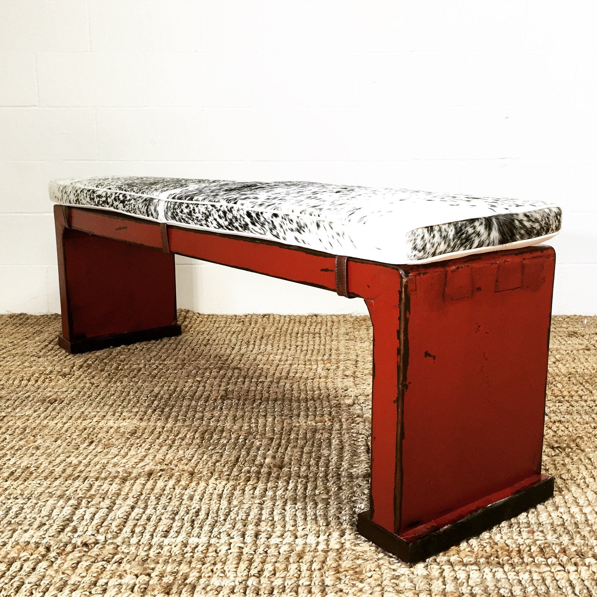 Chinese Art Deco Bench