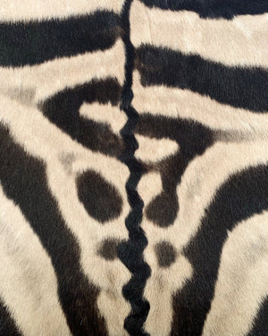 Arne Jacobsen for Fritz Hansen Egg Chair in Zebra Hide and Loro Piana Leather