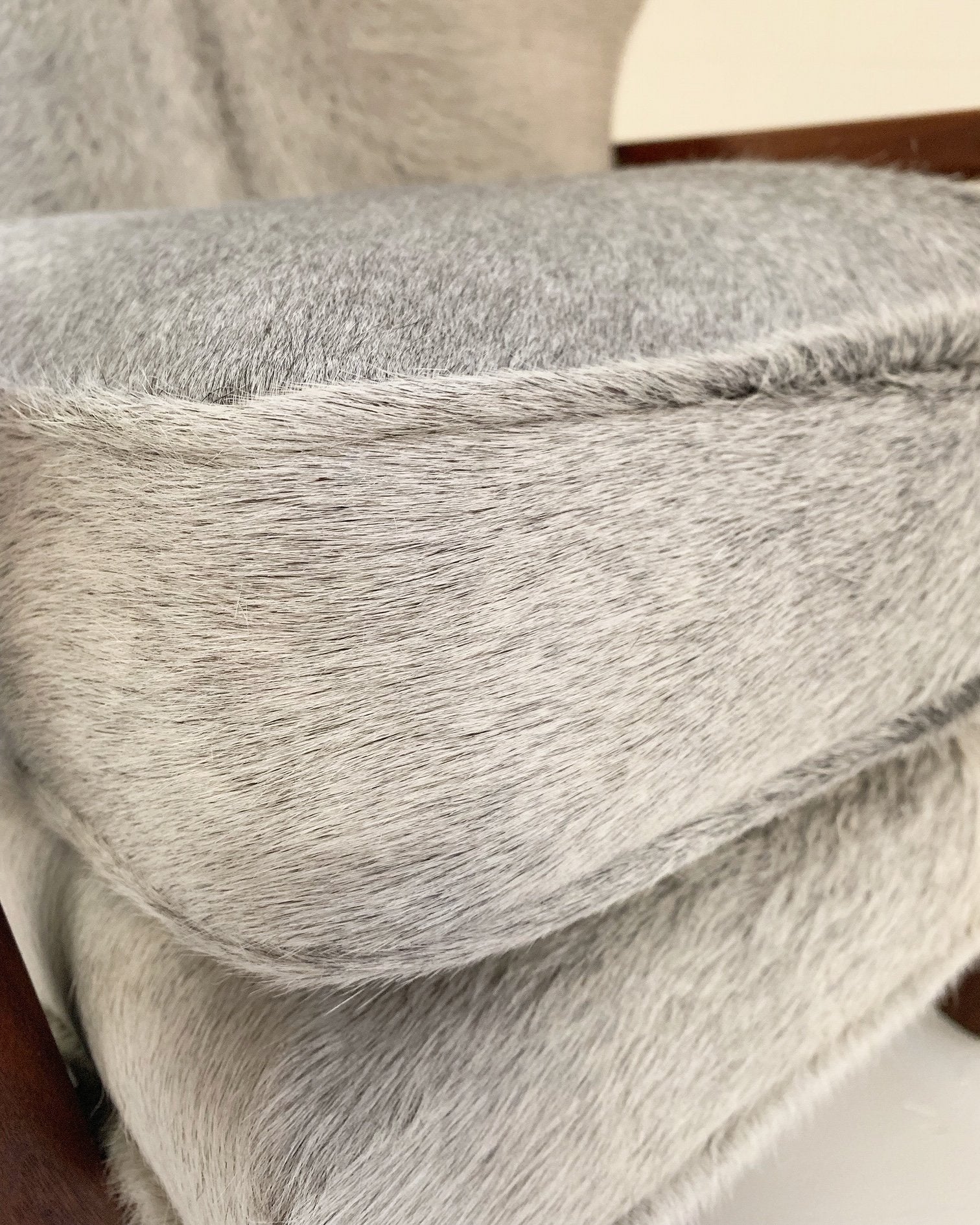 Adrian Pearsall for Craft Associates Model 2466-C Lounge Chair in Brazilian Cowhide