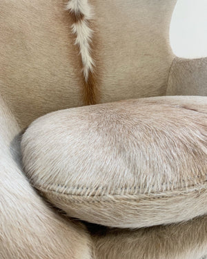 Arne Jacobsen for Fritz Hansen Egg Chair in Brazilian Cowhide