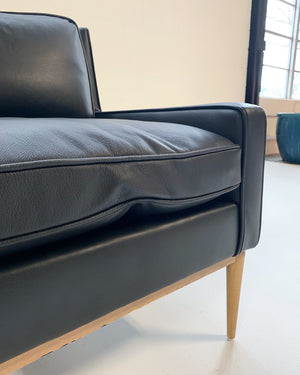 Paul McCobb for Directional Model 302 Lounge Chair in Loro Piana Bufalo Leather